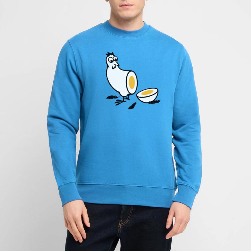 Huhn oder Ei Unisex Pullover