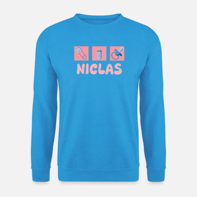 Niclas - Unisex Pullover - Meeresblau