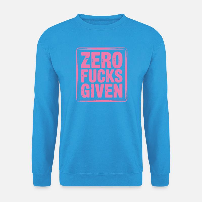 Feministisches Statement Mutiges Design - Unisex Pullover - Meeresblau