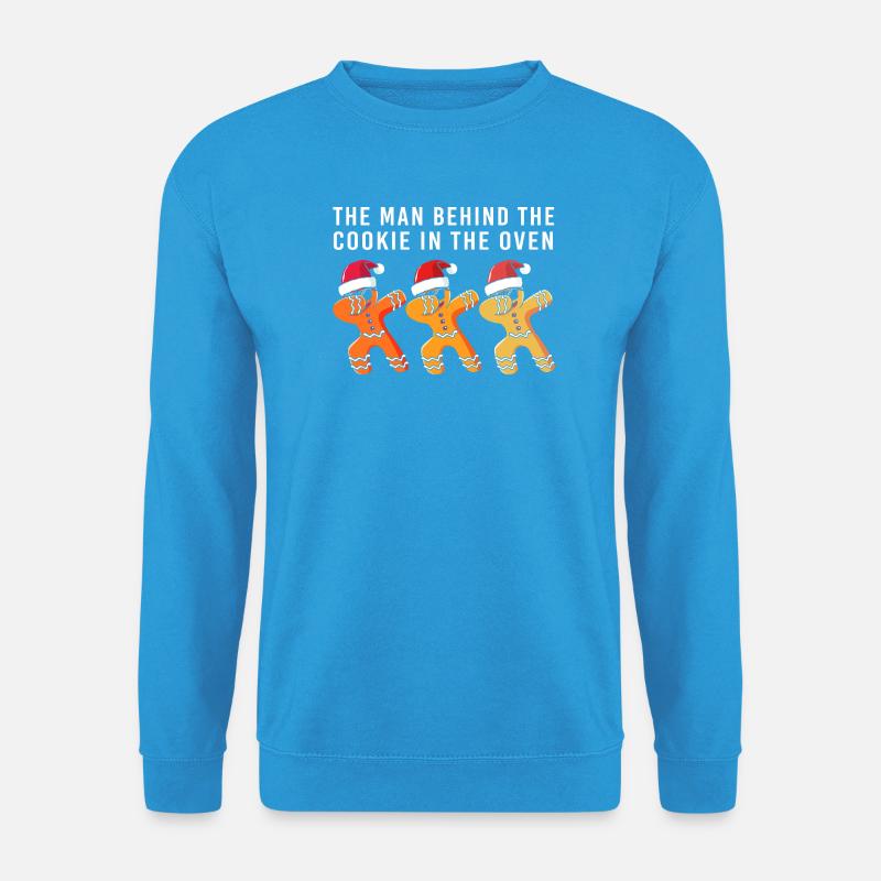 Werdender Papa werdende Väter - Unisex Pullover - Meeresblau