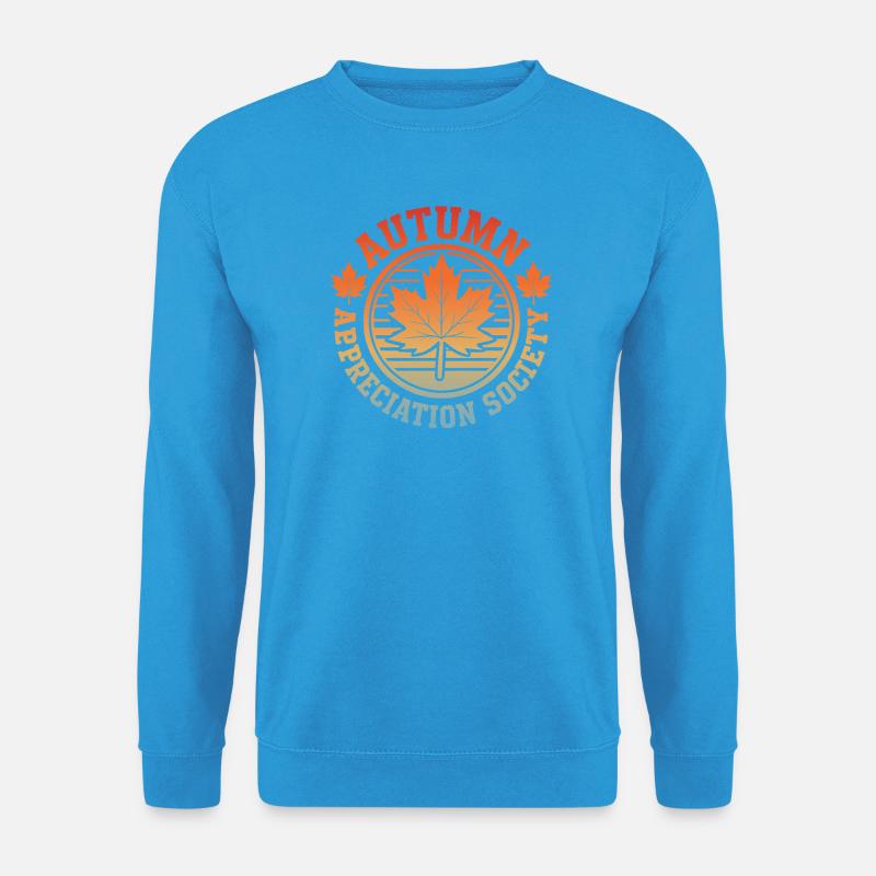 Herbst-Anerkennungsgesellschaft Herbsternte Herbst - Unisex Pullover - Meeresblau