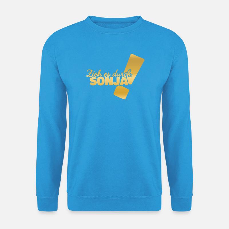 Vorname Sonja - Unisex Pullover - Meeresblau