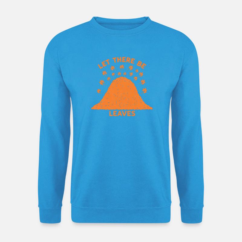 Herbstlaub Herbstlaub Herbstlaub Herbstlaub - Unisex Pullover - Meeresblau