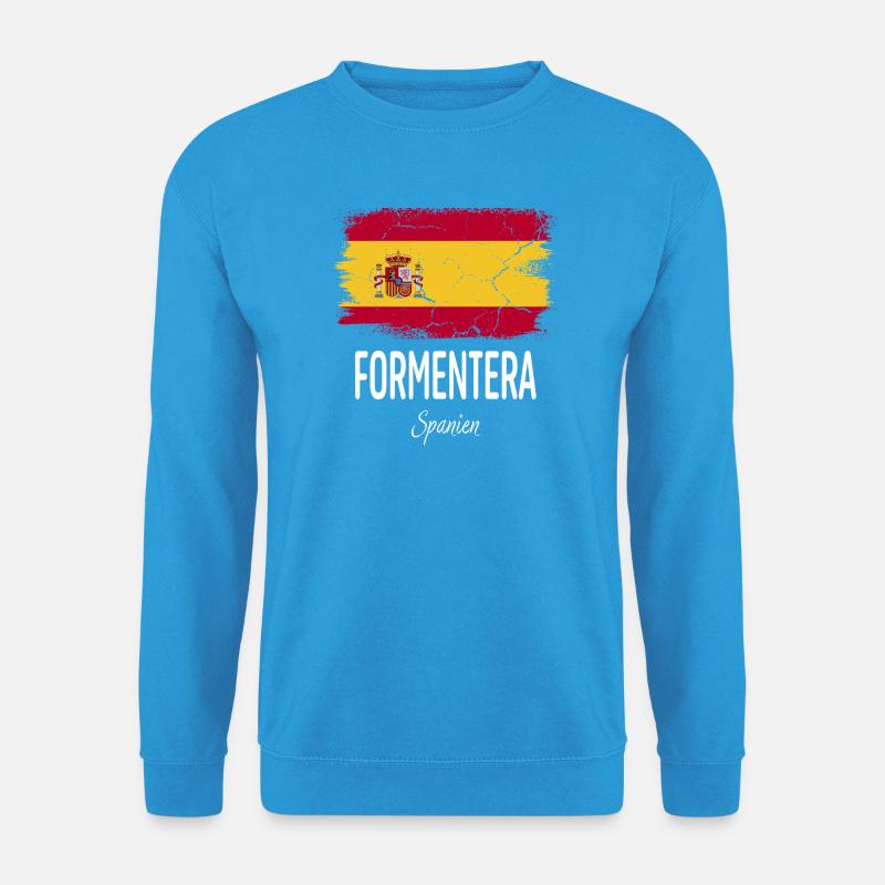 Formentera - Unisex Pullover - Meeresblau