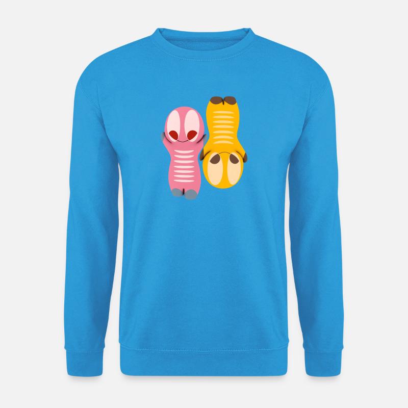 Niedliche Kawaiifigur - Unisex Pullover - Meeresblau