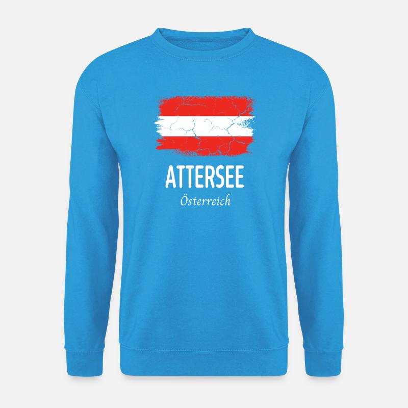 Attersee - Unisex Pullover - Meeresblau