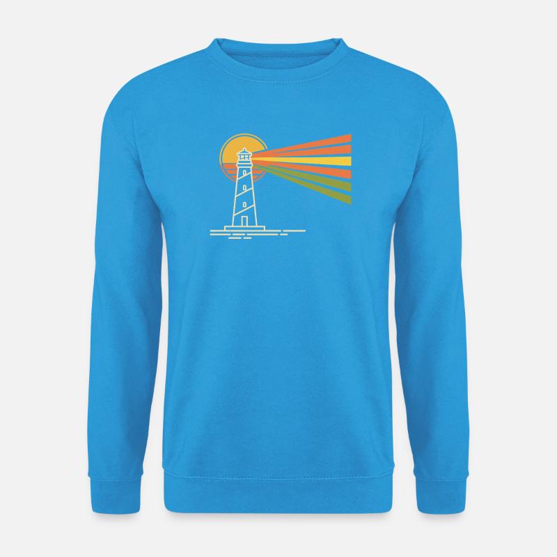 Leuchtturm - Unisex Pullover - Meeresblau