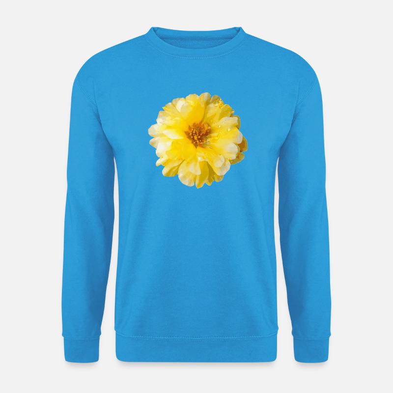 Portulaca - Unisex Pullover - Meeresblau
