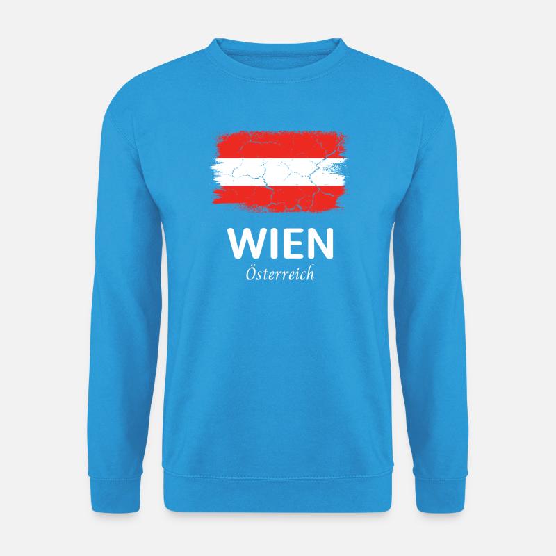 Wien - Unisex Pullover - Meeresblau