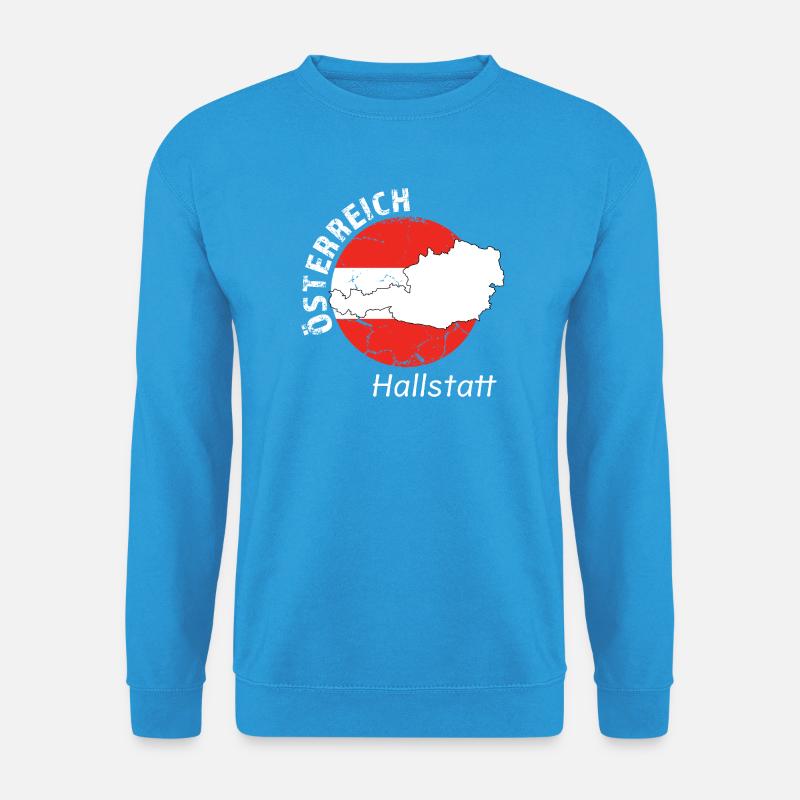 Hallstatt - Unisex Pullover - Meeresblau