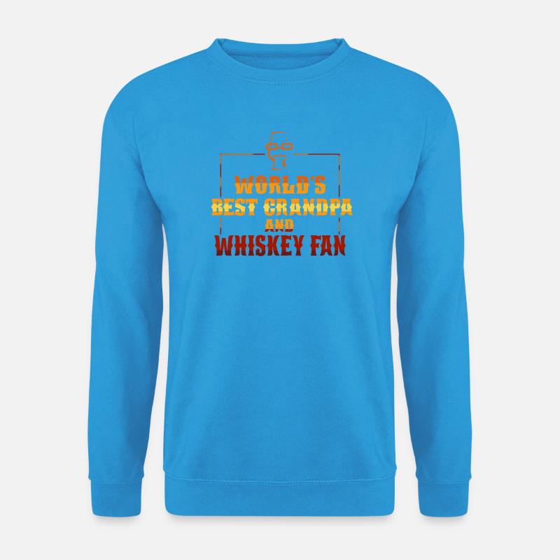 Whiskey Spruch Whiskeytrinker Whiskeyliebhaber - Unisex Pullover - Meeresblau