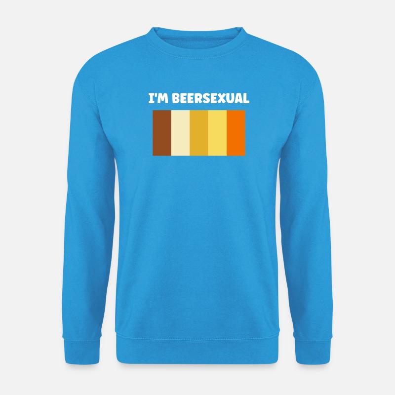 Biersexuell - Unisex Pullover - Meeresblau