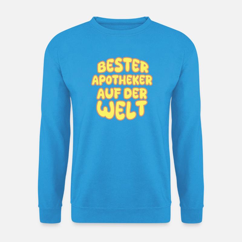 Apotheker als Berufung - Unisex Pullover - Meeresblau