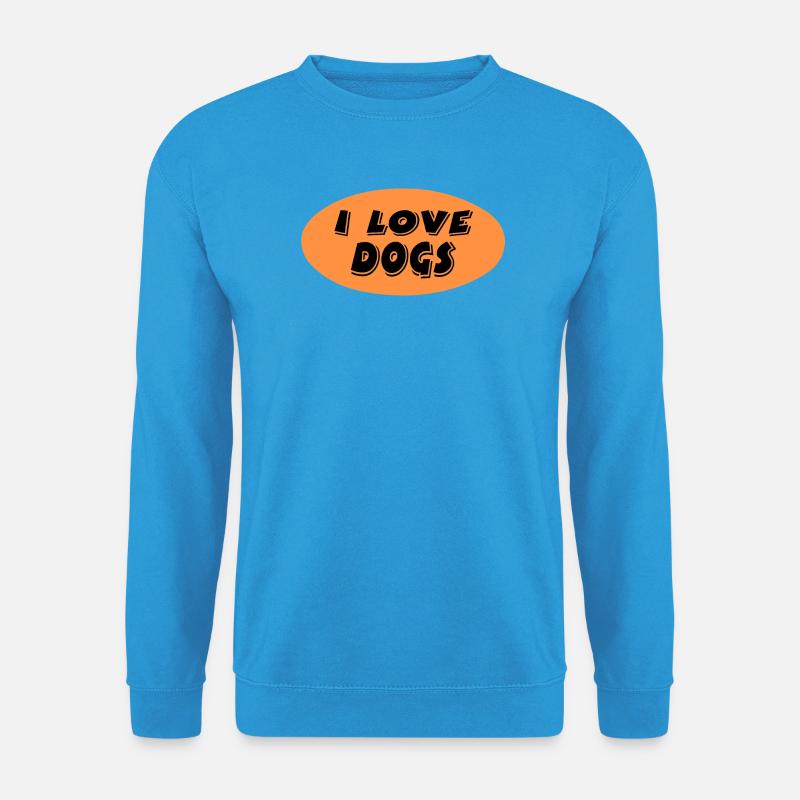Hunde - Unisex Pullover - Meeresblau