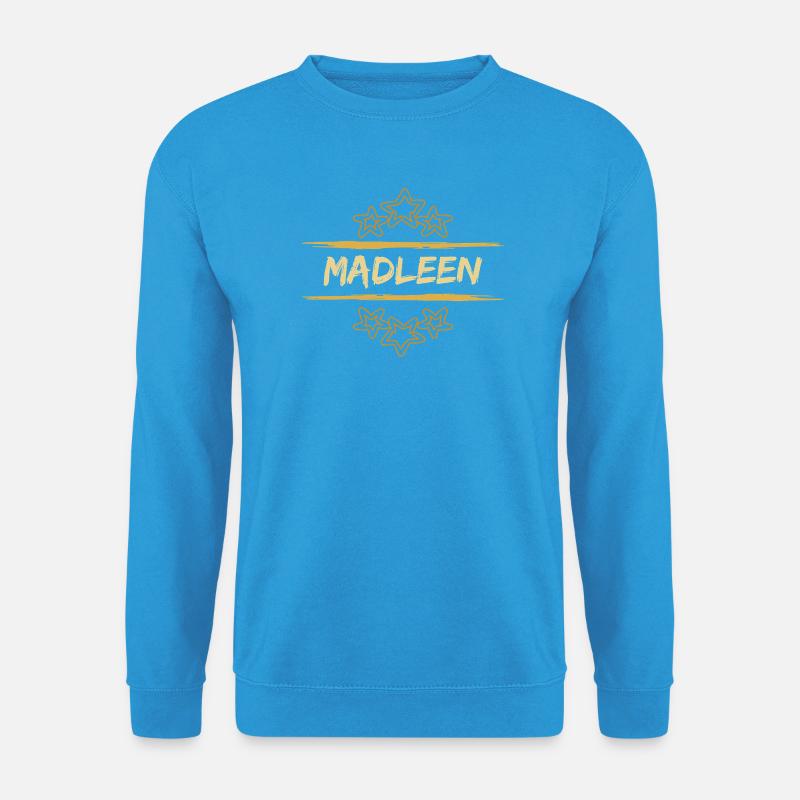 Geschenk für Madleen - Unisex Pullover - Meeresblau