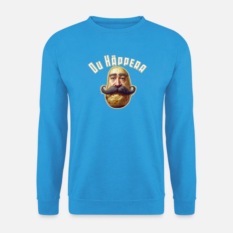 duhappera - Unisex Pullover - Meeresblau