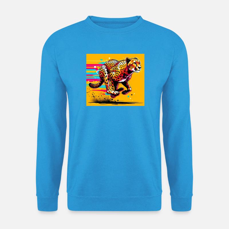 Gepard - Unisex Pullover - Meeresblau