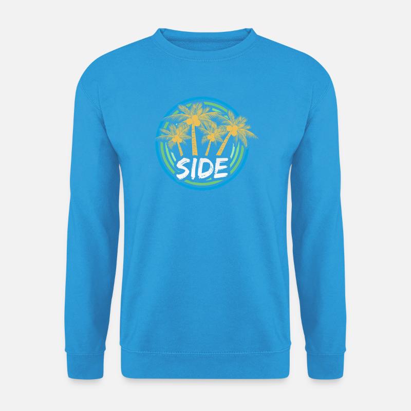 Side - Unisex Pullover - Meeresblau