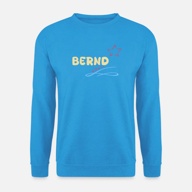 Geschenk Bernd - Unisex Pullover - Meeresblau