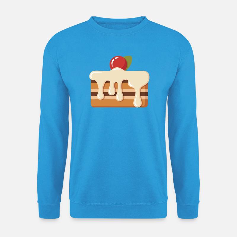 Torte - Unisex Pullover - Meeresblau