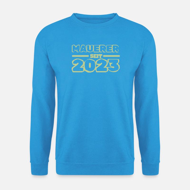 2023 - Unisex Pullover - Meeresblau