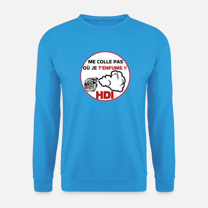Bleib nicht bei mir, hdi - Unisex Pullover - Meeresblau