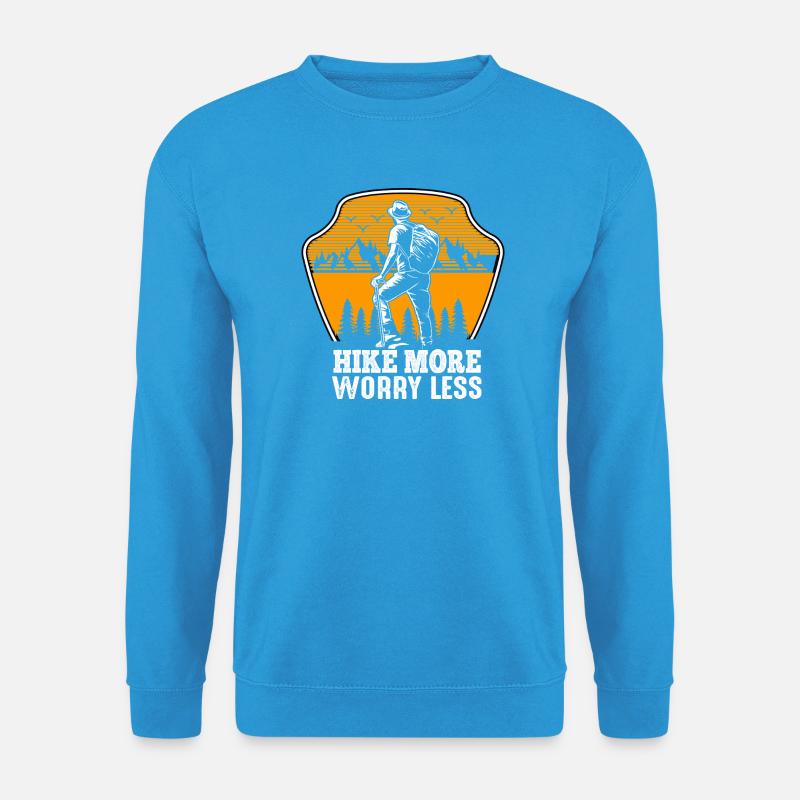 Wandern - Unisex Pullover - Meeresblau