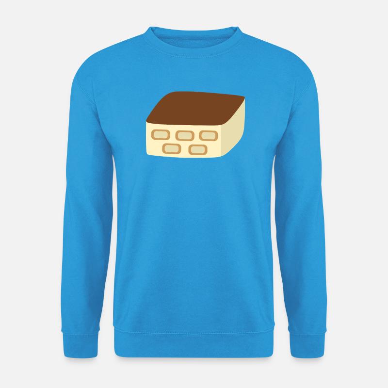 Gemütliches Tiramisu Design - Unisex Pullover - Meeresblau