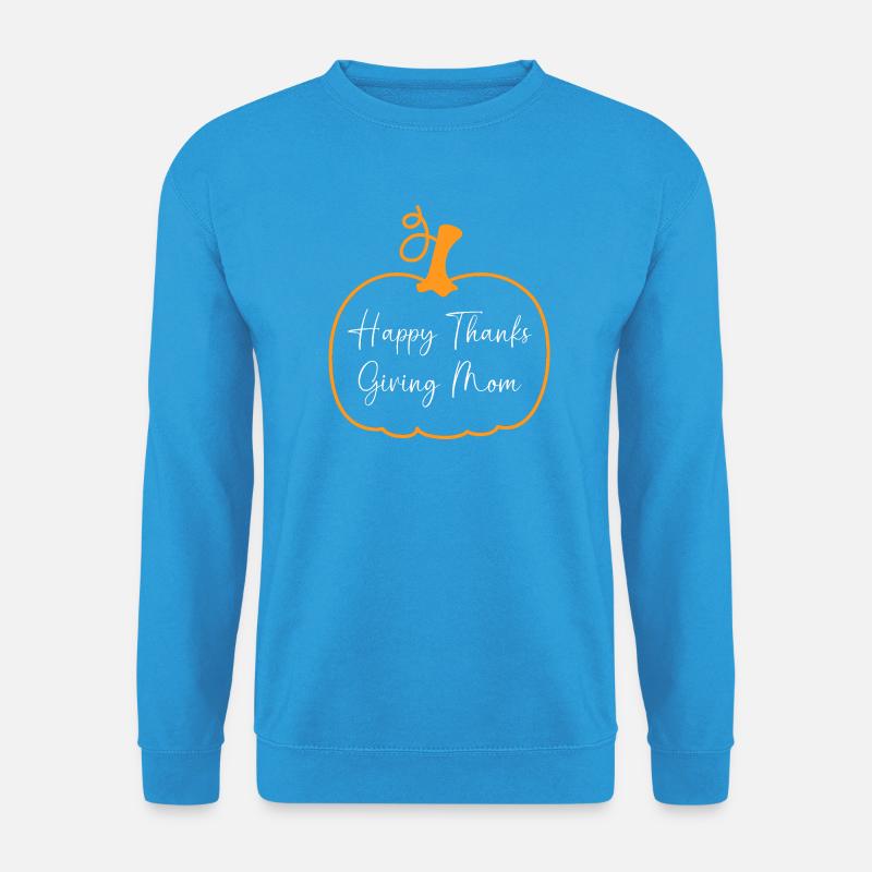 Thanksgiving Mama Mutter Oma Großmutter - Unisex Pullover - Meeresblau
