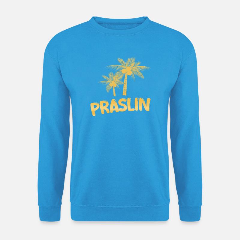 Geschenk für Praslin - Unisex Pullover - Meeresblau