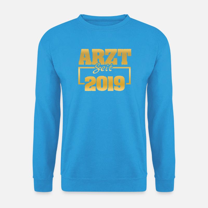 2019 - Unisex Pullover - Meeresblau