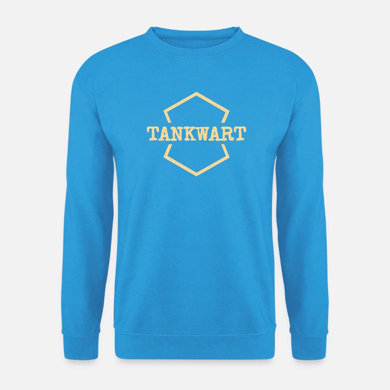 Arbeit Tankwart - Unisex Pullover - Meeresblau
