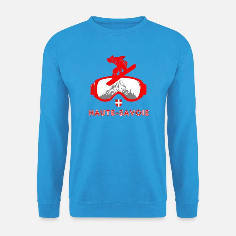 Design Haute Savoie - Unisex Pullover - Meeresblau