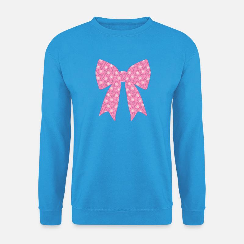 Rosa Schleife - Unisex Pullover - Meeresblau