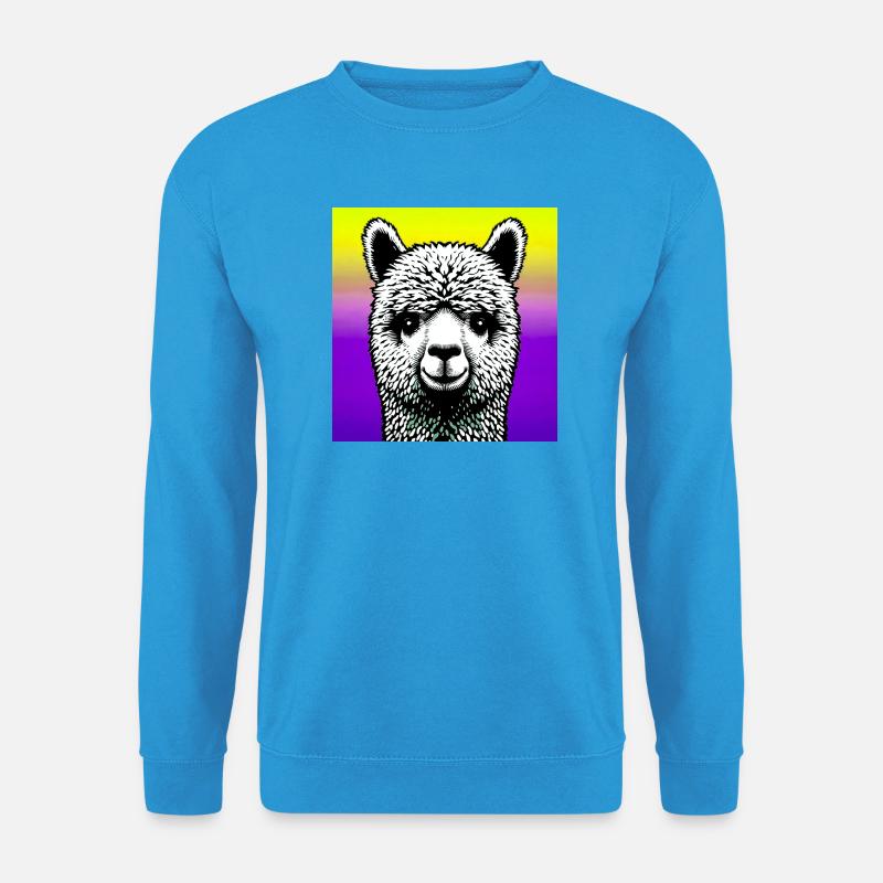 Alpaka - Unisex Pullover - Meeresblau