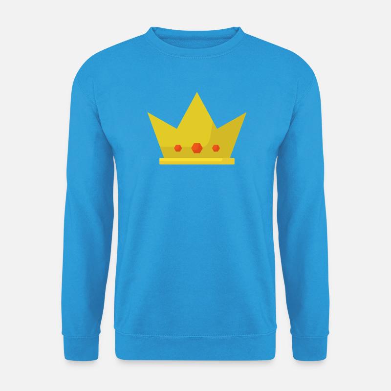 Krone - Unisex Pullover - Meeresblau