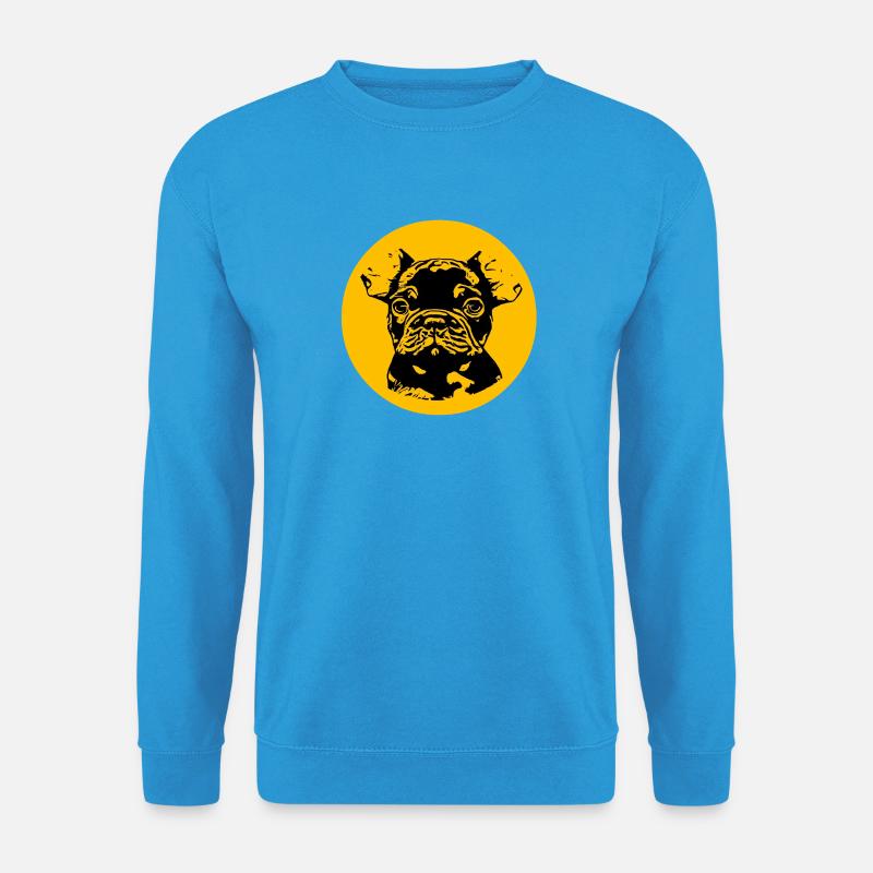 Bulldoge - Unisex Pullover - Meeresblau