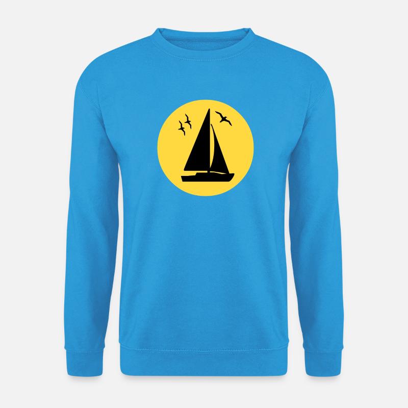 Segeln - Unisex Pullover - Meeresblau