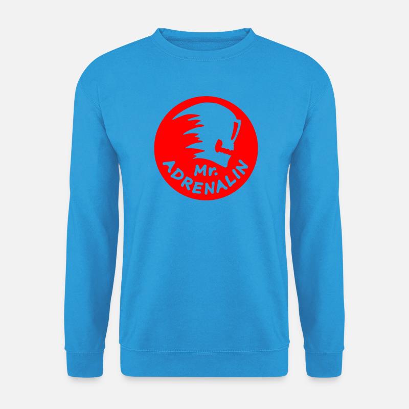 Mr. Adrenalin Extremsport - Unisex Pullover - Meeresblau