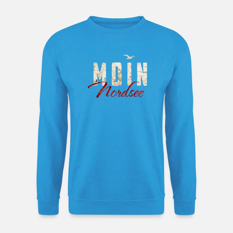Nordsee - Moin - Unisex Pullover - Meeresblau