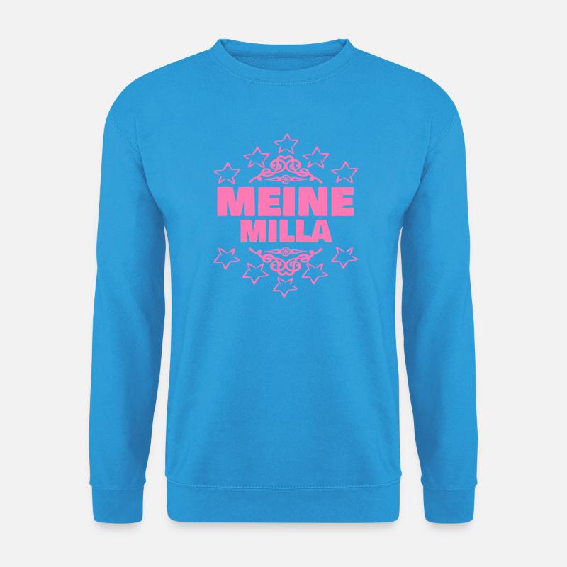 Maedchen Milla - Unisex Pullover - Meeresblau