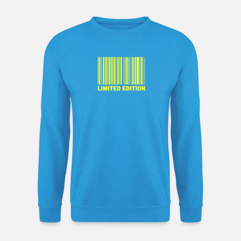 LIMITED EDITION - BARCODE - Unisex Pullover - Meeresblau