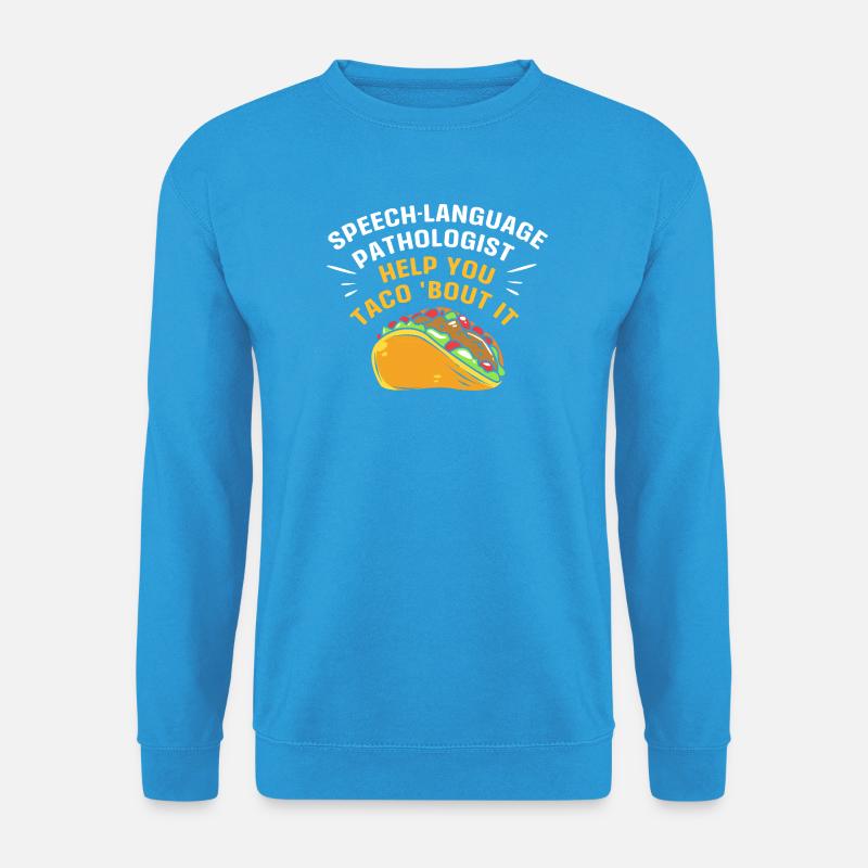SLP Speech Therapist Speech Pathologist - Unisex Sweatshirt - sea blue