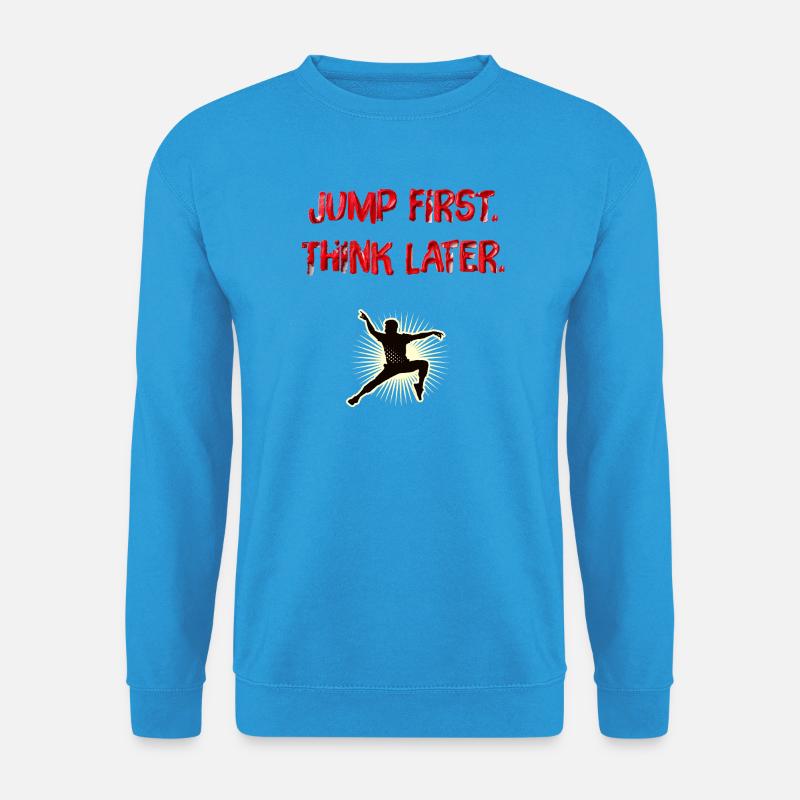 Jump - Unisex Pullover - Meeresblau