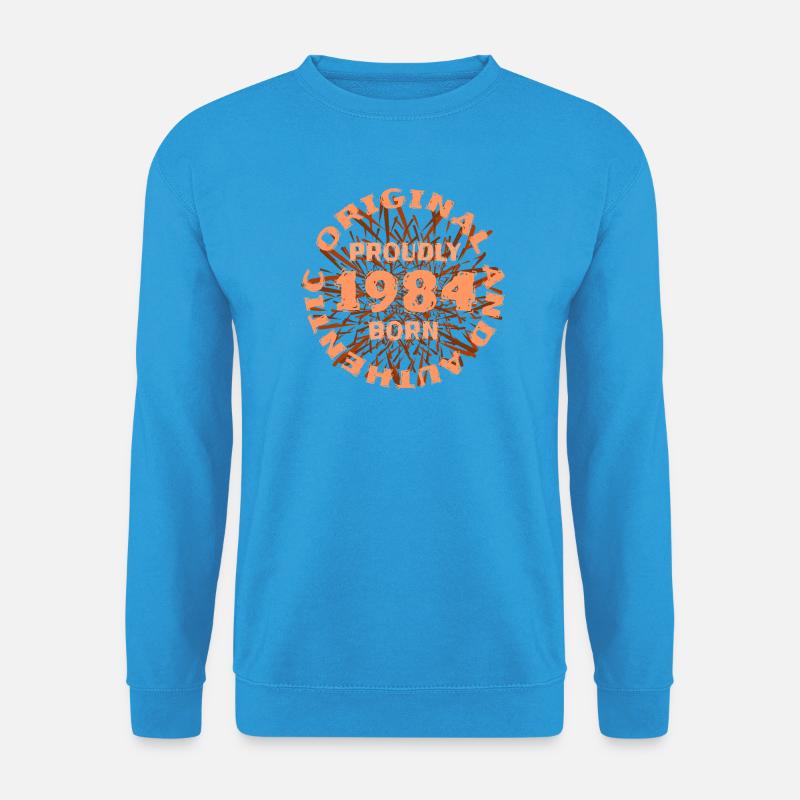 Prozent 1984 - Unisex Pullover - Meeresblau