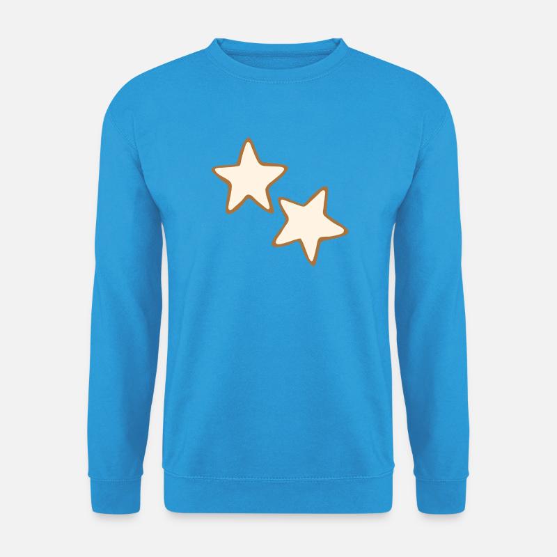 Cinnamon Star Cookies - Unisex Pullover - Meeresblau