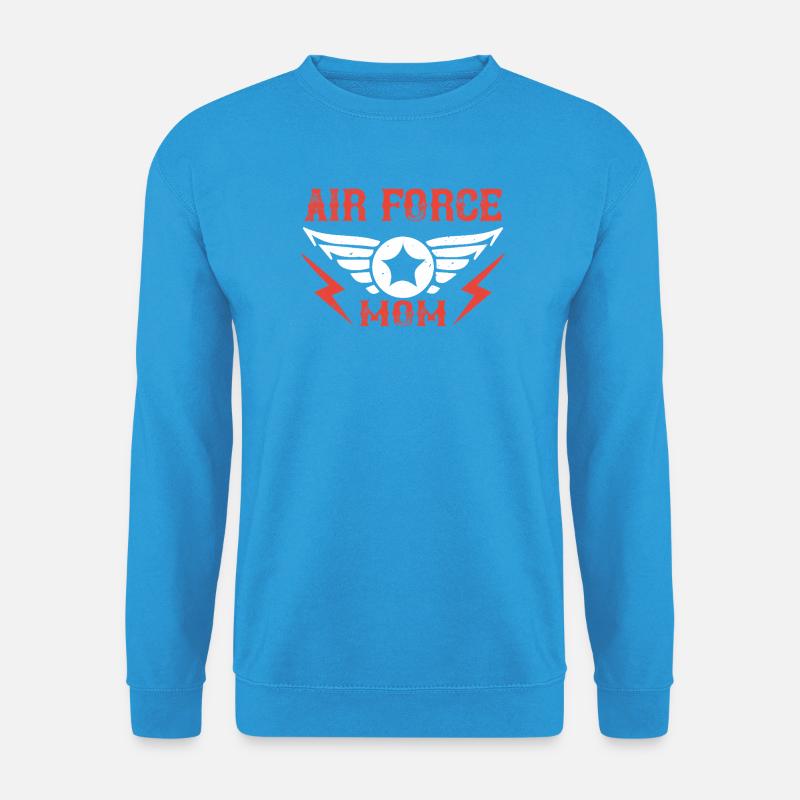Air Force Mom  - Unisex Pullover - Meeresblau