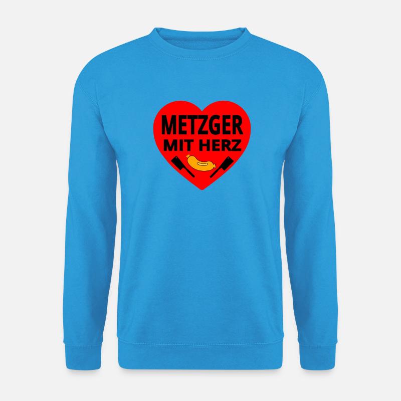 Metzger - Unisex Pullover - Meeresblau