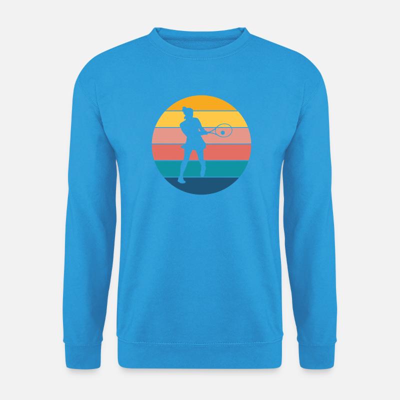 Tennis - Unisex Pullover - Meeresblau