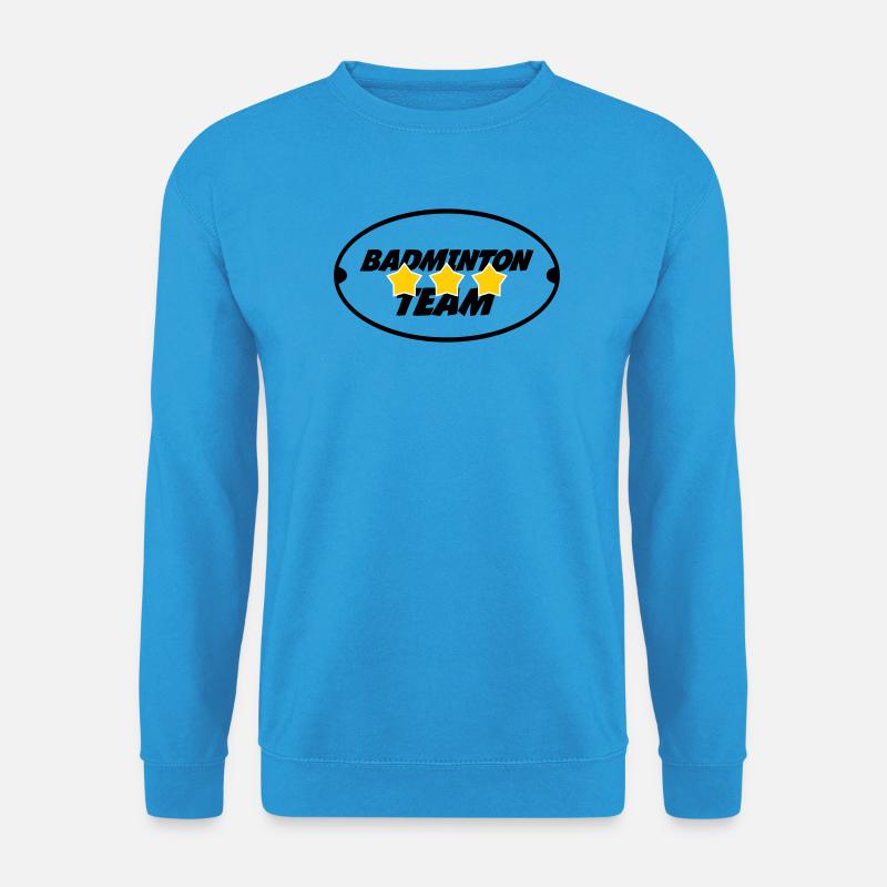 Badmintonmannschaft - Unisex Pullover - Meeresblau